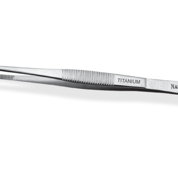 TITANIUM Tweezers Standard Straight Tips