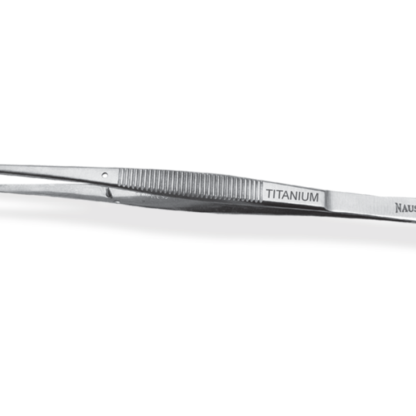 TITANIUM Tweezers Bent Tips